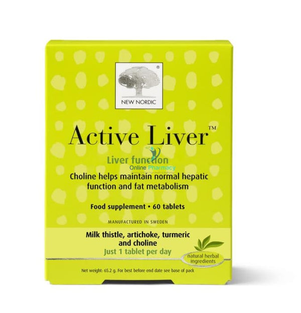 New Nordic Active Liver - 30/60 Tabs - OnlinePharmacy