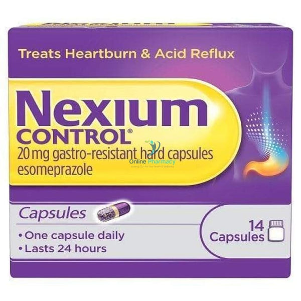 Nexium Control Esomeprazole Capsules - 14 Pack - OnlinePharmacy