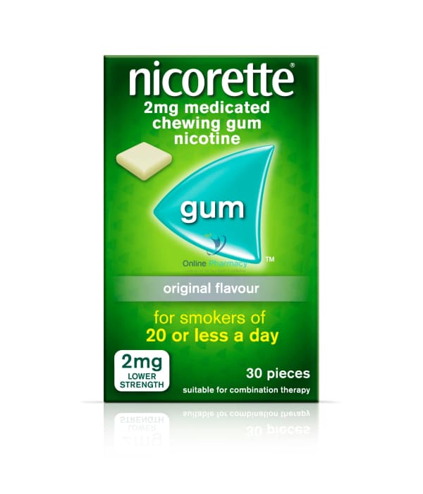 Nicorette 2Mg Original Gum - 30 Pack / 210 Nicotine