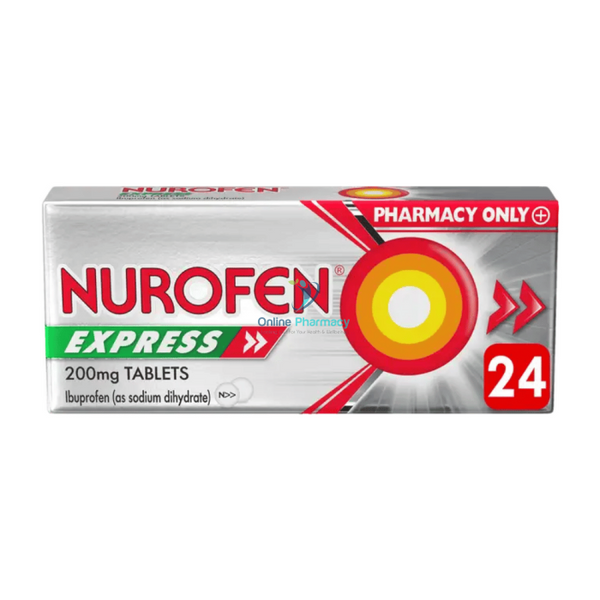 Nurofen Express 200mg Ibuprofen Tablets - 24 Pack