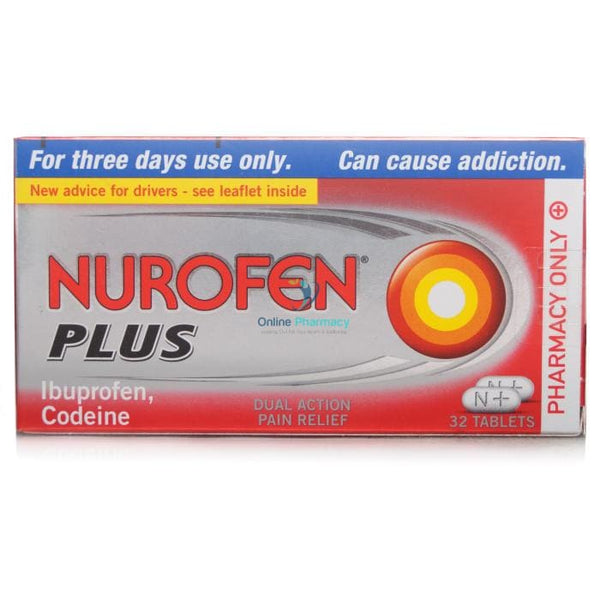 Nurofen Plus Pain Relief Tablets - 12/24 Pack - OnlinePharmacy