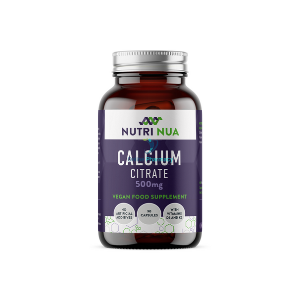 Nutri Nua Calcium Citrate 500mg Vegan Capsules - 90 Pack - OnlinePharmacy