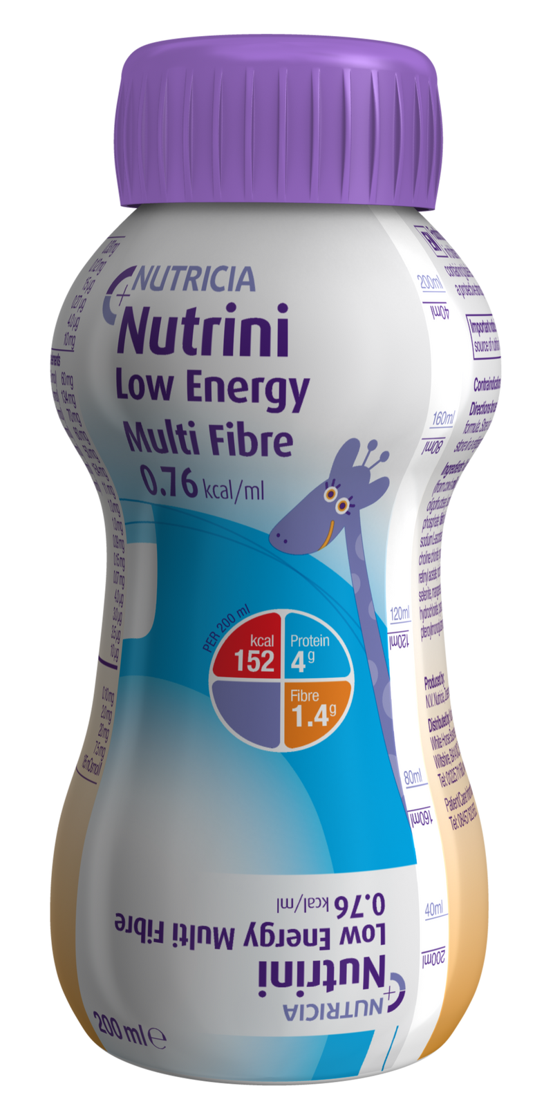 Nutrini Low Energy Multi Fibre - 200ml Bottle / 12 x 500ml Pack