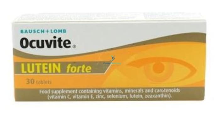 Ocuvite Lutein Forte Tablets - 30 Pack