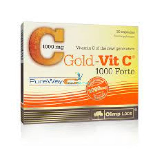 Olimp Labs Gold Vit C 1000 Forte - 30 Caps - OnlinePharmacy