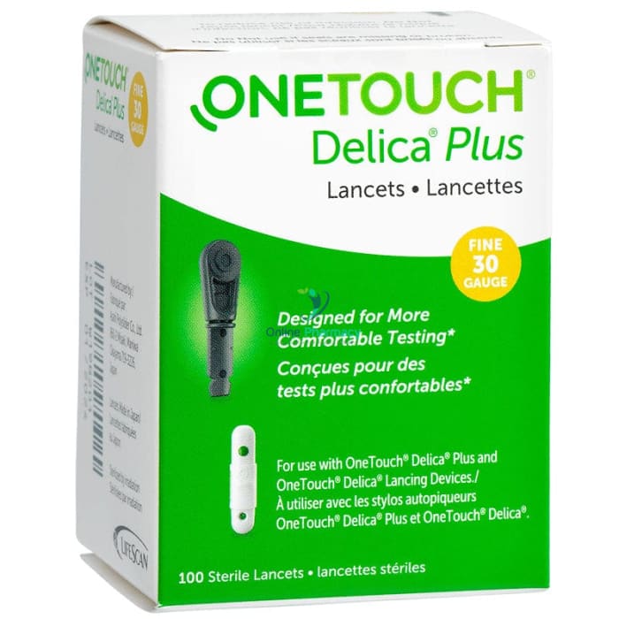 One Touch Delica Plus Lancets - 200 Pack - OnlinePharmacy