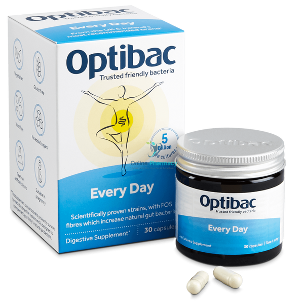 OptiBac Probiotics For Every Day Original - 30/90 Capsules - OnlinePharmacy