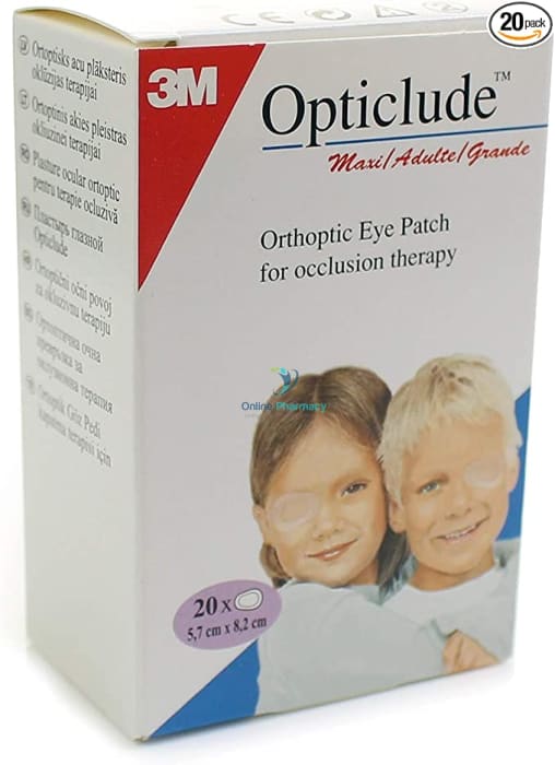 Opticlude Standard Eye Patch - 20 Pack Accessories