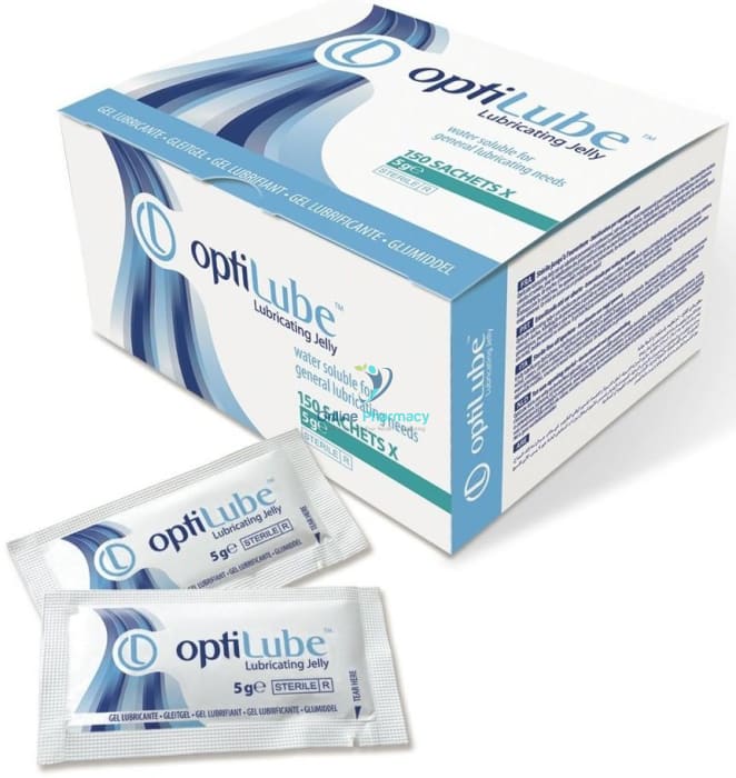 Optilube Sterile Lubricant Gel Sachets - 150 Pack