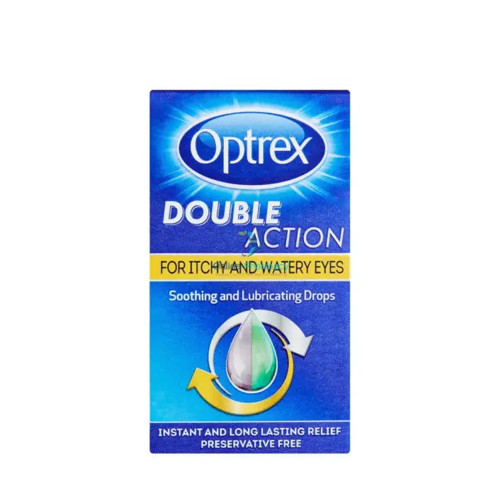 Optrex Double Action Drops For Itchy & Watery Eyes - 10Ml Dry Eye