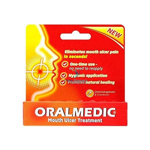 Oralmedic Mouth Ulcer Treatment - 1 Pack - OnlinePharmacy