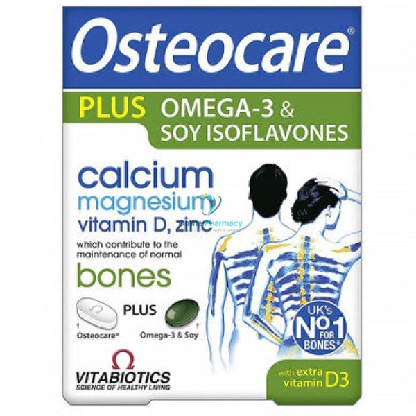 Osteocare Plus Omega-3 And Soy Isoflavones - 56 Pack - OnlinePharmacy