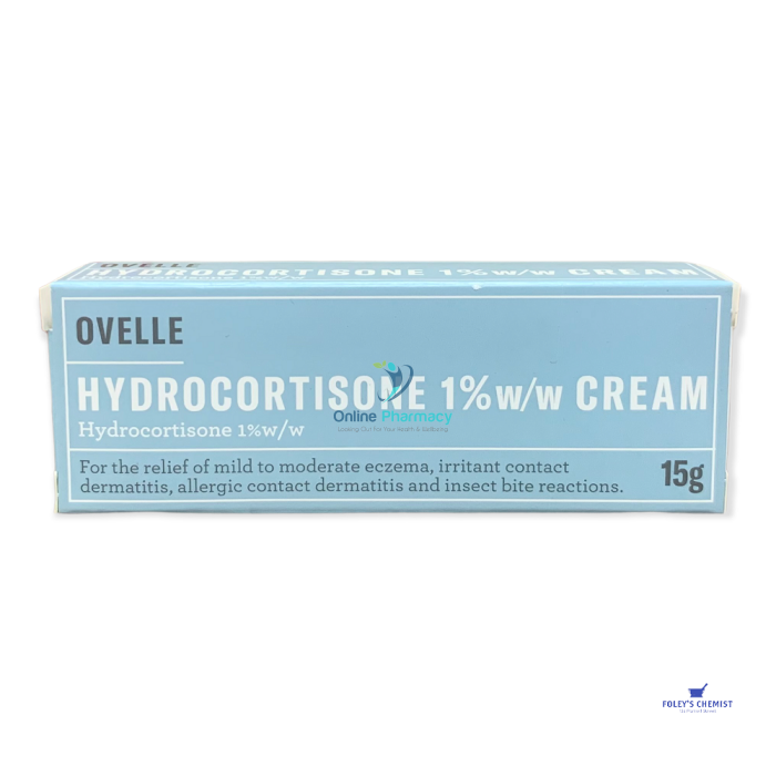 Ovelle Hydrocortisone 1% Cream - 15G Steroid