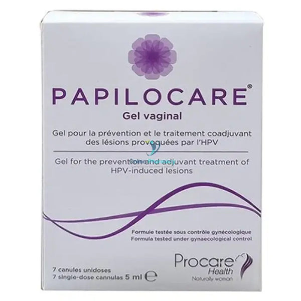 Papilocare Vaginal Gel - 7 Single - Dose Cannulas Women’s Health