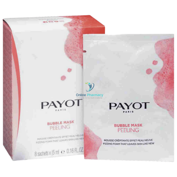 Payot Demaiquillant Bubble Mask Peeling 8 Sachets Skin Care