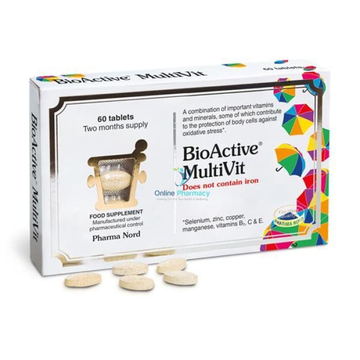 Pharma Nord BioActive Multivit Tablets - 60 Pack