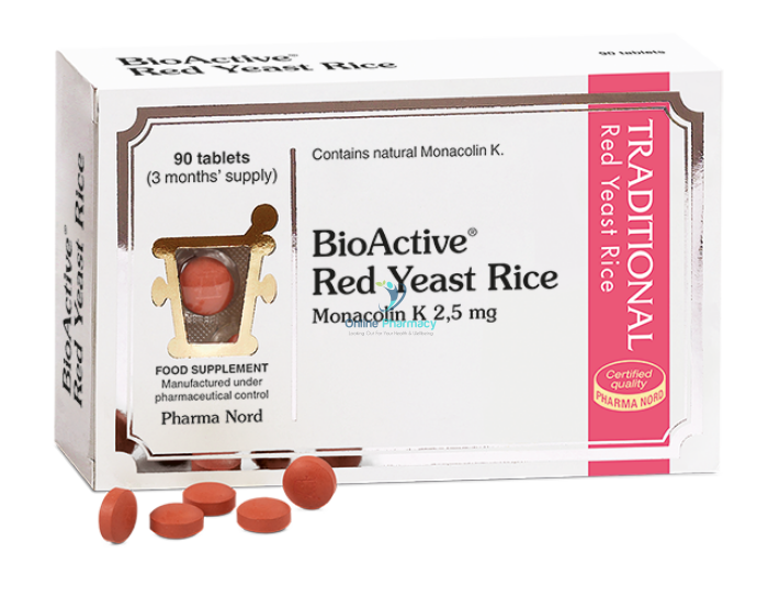 Pharma Nord Bioactive Red Yeast Rice - 90 Pack