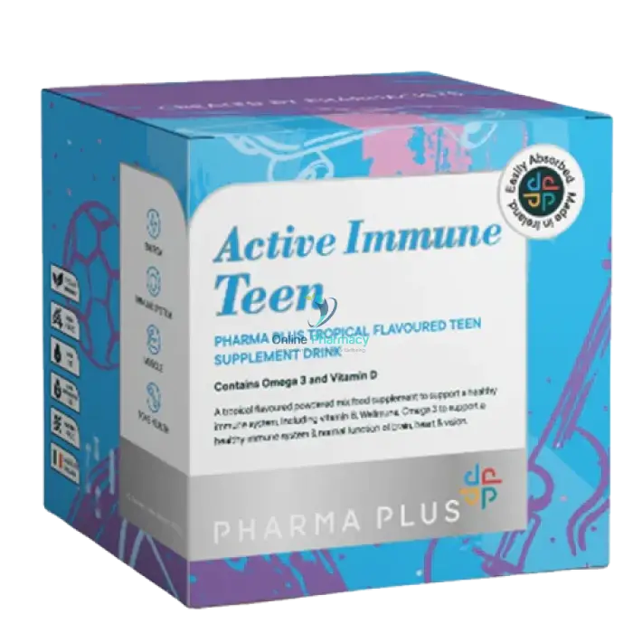 Pharma Plus Active Immune Teen Defence - 28 Sachets Support Vitamin