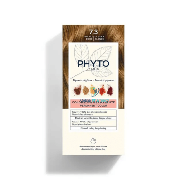 PHYTO HAIR COLOR 7.3 GOLDEN BLONDE
