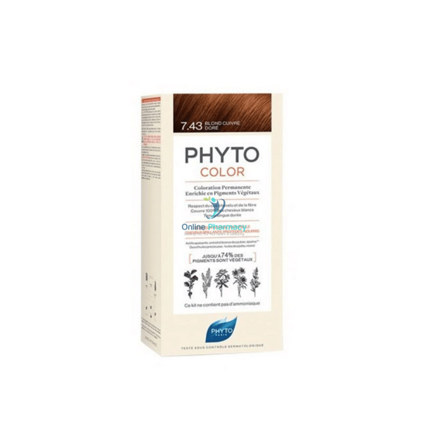 Phytocolor 7.43 Golden Copper Blonde
