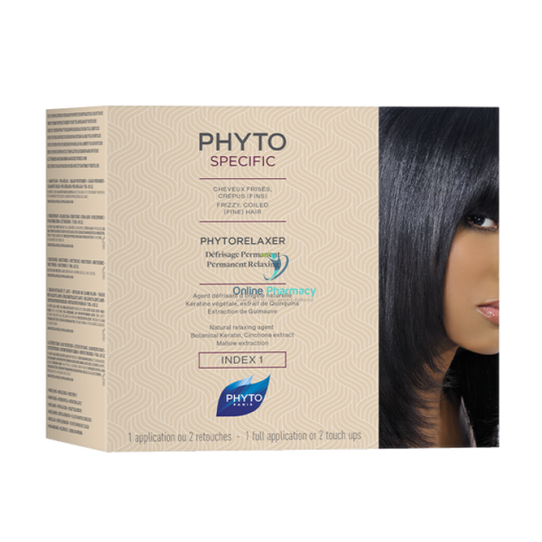 PHYTORELAXER Permanent Relaxer Index 1 FRIZZY, COILED FINE HAIR