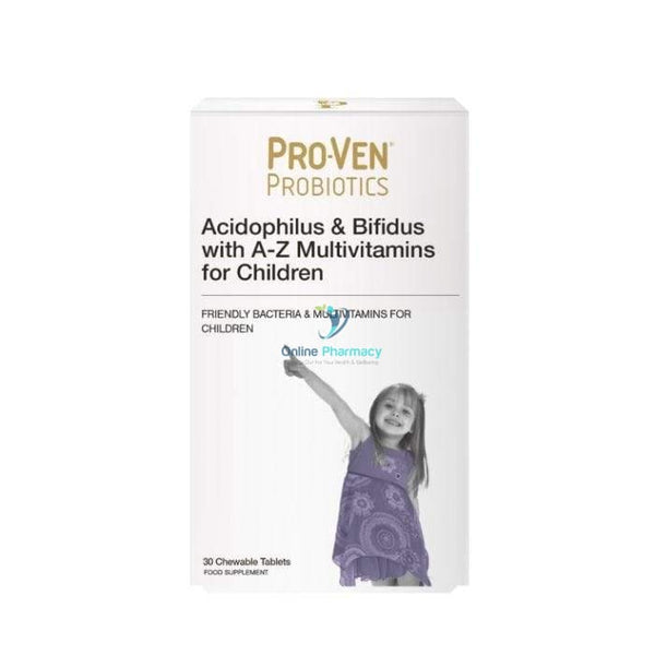 Pro-Ven Probiotic Child - 30 Chewables - OnlinePharmacy