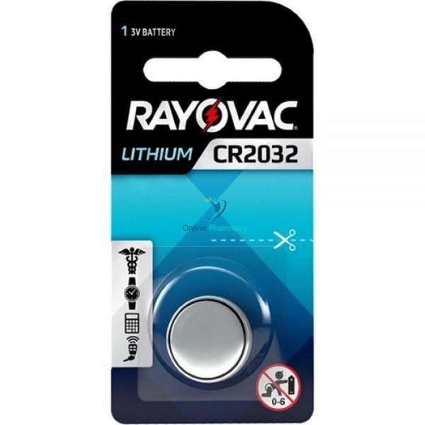 Rayovac/Varta CR 2032 Battery - 1 Pack - OnlinePharmacy