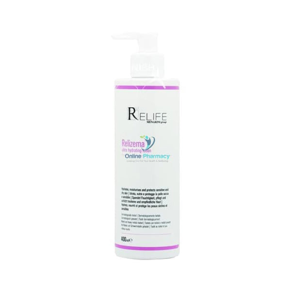 Relife Relizema Ultra Hydrating Lotion - 400Ml Dry Skin Eczema & Psoriasis