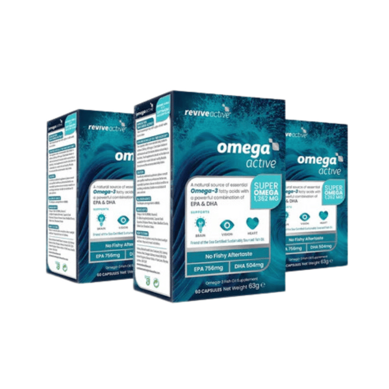 Revive Active Omega Active 3 Month Supply - 3 x 60 Capsules