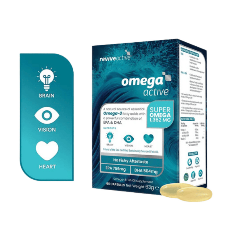 Revive Active Omega Active 6 Month Supply - 6 x 60 Capsules