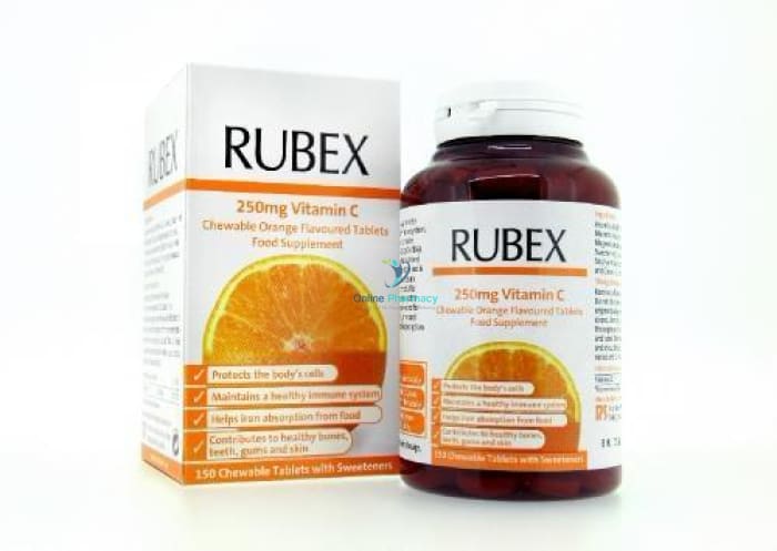Rubex Chewable Tablets- Source of Vitamin C To Improve Immune System - OnlinePharmacy