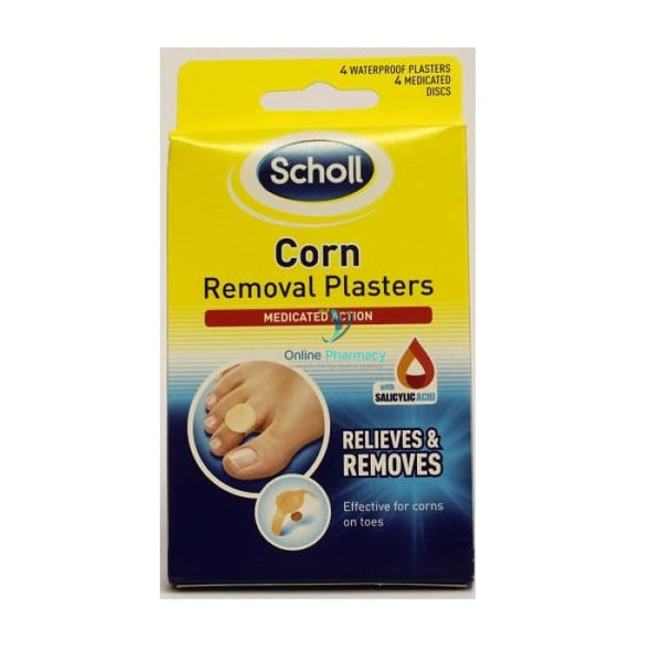 Scholl Corn Removal Plasters Waterproof - OnlinePharmacy