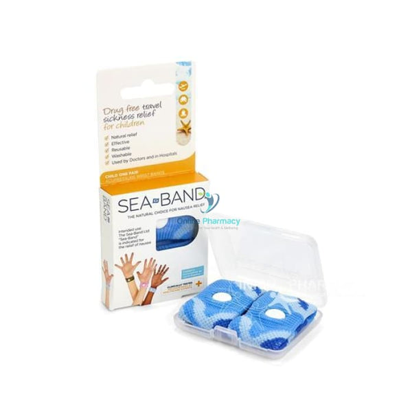 Sea Band for Children Travel Sickness Relief Bands - OnlinePharmacy