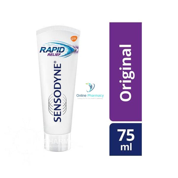 Sensodyne Sensitive Toothpaste Rapid Relief - 75ml