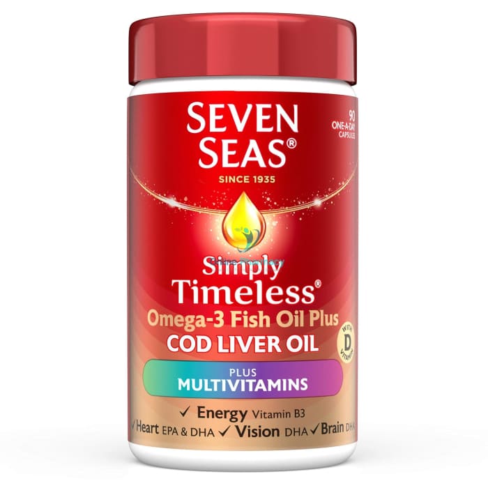 Seven Seas Cod Liver Oil + Multivitamin Capsules - 30/90 Pack - OnlinePharmacy