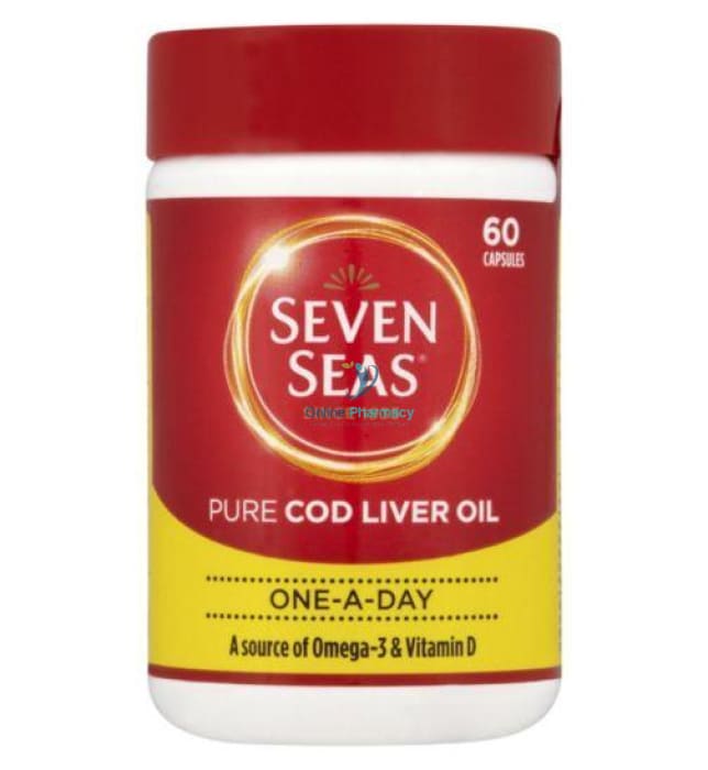 Seven Seas Cod Liver Oil One A Day Capsules - 30/60/120 Pack - OnlinePharmacy