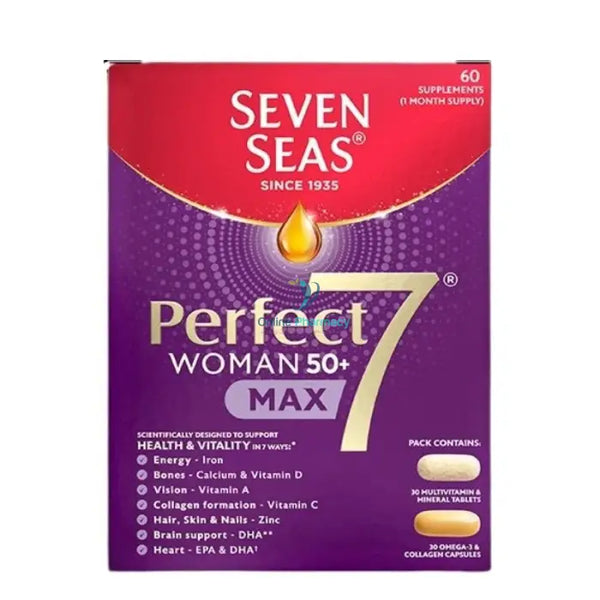 Seven Seas Perfect 7 Woman 50+ Max Multivitamin - 30 Tablets - OnlinePharmacy