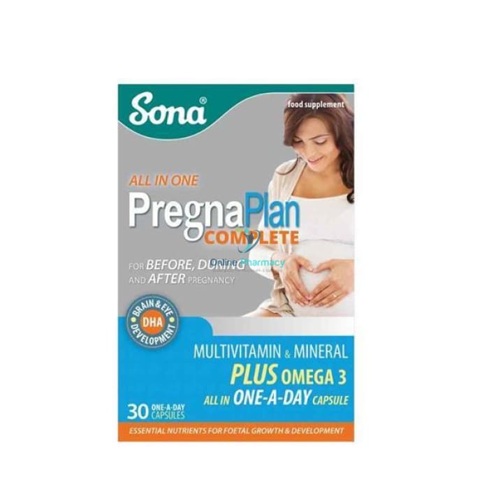 Sona Pregnaplan Complete Capsules - 30 Pack