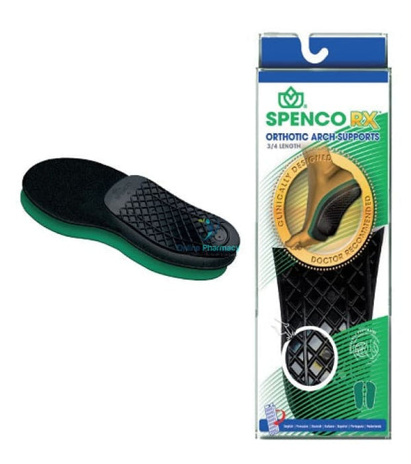 Spenco 3/4 Orthotic Arch Supports - OnlinePharmacy