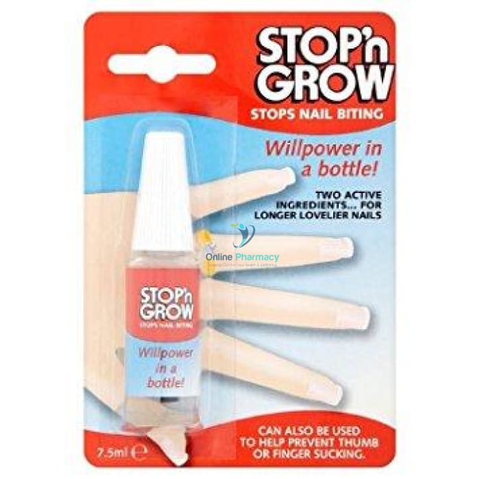 Stop'N Grow Nail Biting Solution - 7.5ml - OnlinePharmacy