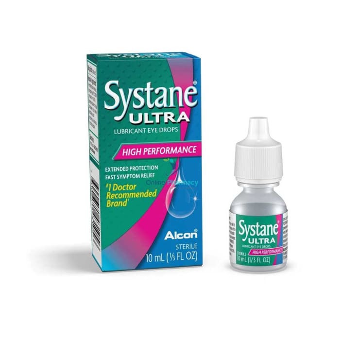 Systane Ultra Lubricant Eye Drops - 10Ml Dry