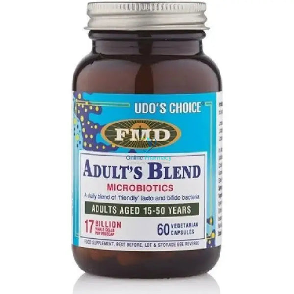 Udos Choice Adults Blend Probiotics - 60 Caps & Digestive Health