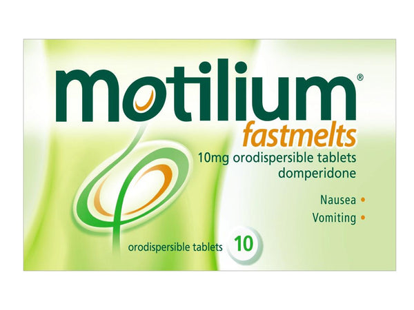 Motilium (Domperidone) 10mg Fastmelts - 10 Tablets