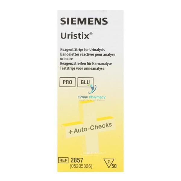 Uristix Reagent Strips for Urinalysis - 50 Strips - OnlinePharmacy