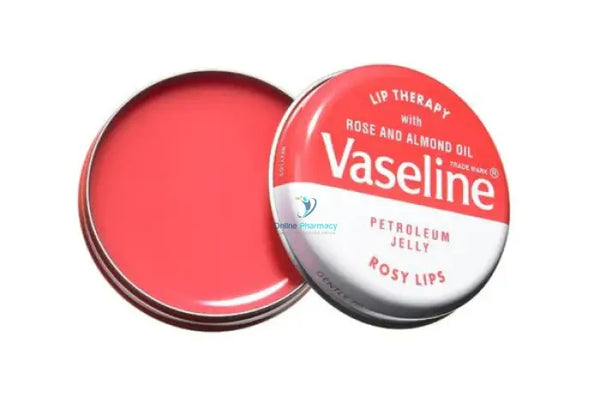 Vaseline Rosy Lips Tin - 20g - OnlinePharmacy