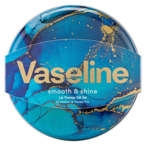 Vaseline Smooth & Shine Lip Therapy Gift Set - 3 Pack Care