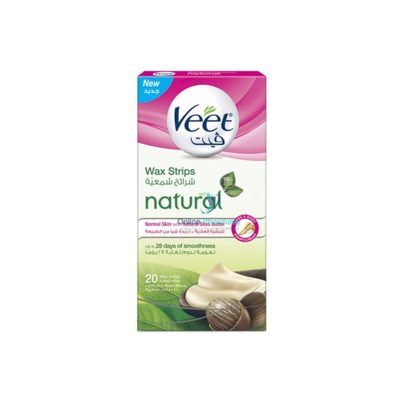 Veet Naturals Facial Wax Shea Butter - 20 Pack - OnlinePharmacy