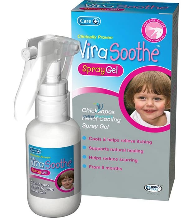 Virasoothe Chickenpox Cooling Spray Gel - 60ml