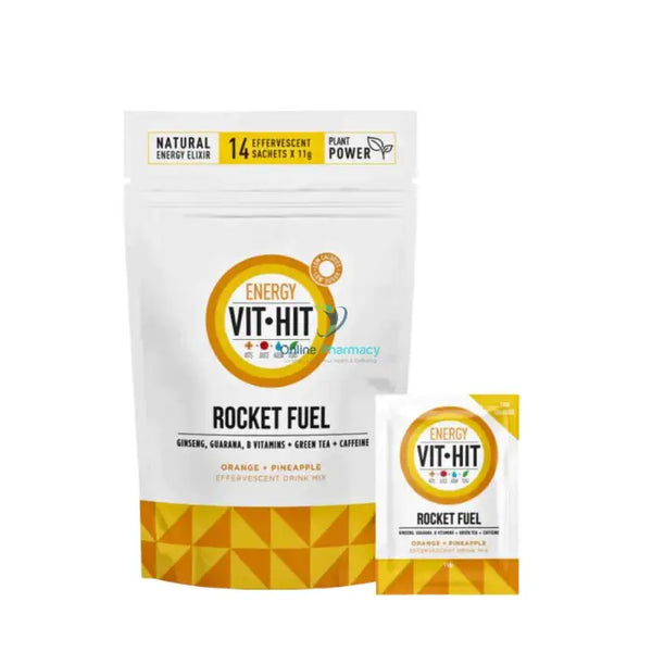 Vit - Hit Rocket Fuel Energy Supplement Effervescent. Vitamins & Supplements