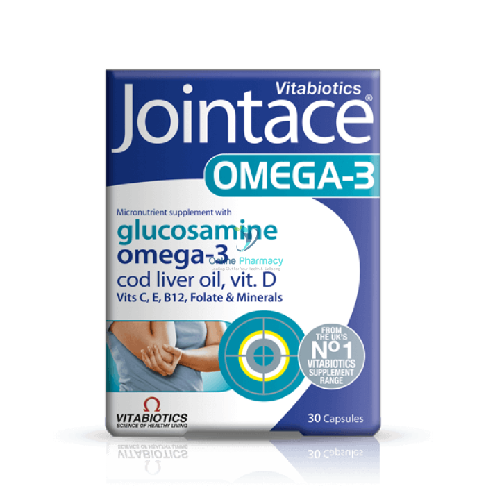 Vitabiotics Jointace Omega 3 - 30 Capsules - OnlinePharmacy